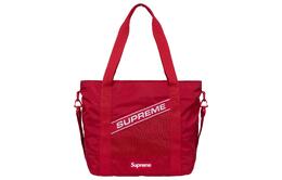 Supreme Водостойкая нейлоновая сумка-тоут, сумка для покупок, сумка через плечо, сумка-мессенджер, обычная, унисекс, красная sup-fw23-0811