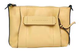 Longchamp Сумка-шоппер из телячьей кожи 3D, сумка-шоппер, дамская сумочка, сумка через плечо, сумка через плечо, женская, желтая, Trumpets 10199hcva81