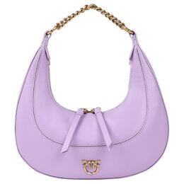 Pinko Сумка Robin из коровьей кожи, наплечная сумка, небольшого размера, женская, фиолетового цвета 101433-a0qo-y48q
