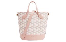 Bally Сумка-ведро из коровьей кожи с искусственной кожей, сумка через плечо, женская розовая сумка 6304740