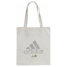 Adidas Сумка-шоппер из хлопка, сумка для покупок, дамская сумочка, сумка на плечо, обычная, унисекс, белая gh1475