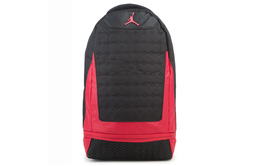 Полиэстеровый баскетбольный рюкзак унисекс Bred Black Red Jordan 9a1898-kr5 | bred black red
