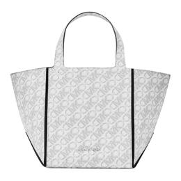 Michael Kors Сумка-шоппер Jordi из искусственной кожи, женская, белая 30f4t9jt5b-opt-allum