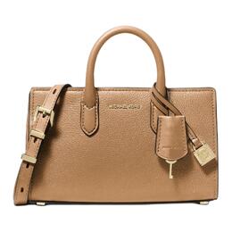 Michael Kors Сумка Scarlett из коровьей кожи, сумка через плечо, женская, светло-коричневая 32f4getc0l-husk