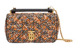Сумка Lola Bag из овчины, сумка через плечо, женская, разноцветная Burberry 80562361