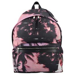 Saint Laurent Женский рюкзак из полиамида, черный/розовый 534967-faafi-5162