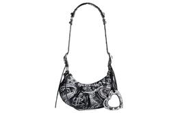 Balenciaga Сумка через плечо Le Cagole Xs Black/White Graffiti 671309210g61090