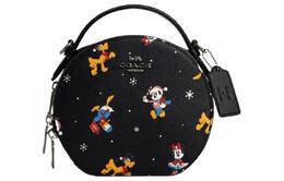 Coach Женская сумка-тоут Trumpets из коровьей кожи, черная, от Canteen 18 Collaboration cm846-qbm2