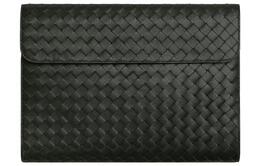Bottega Veneta Мужской клатч из телячьей кожи Intrecciato, темно-зеленый 763917v2hl13009