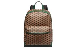 Bally Мужской рюкзак из телячьей кожи, зеленый и коричневый 6304613