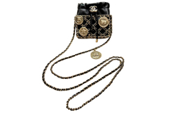 Chanel Женские кожаные сумки через плечо, черные ap2781-b08091-94305