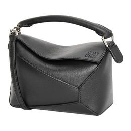 Loewe Сумка-головоломка из коровьей кожи, сумка на плечо, мини-сумка через плечо, женская, черная a510p88x26-1100