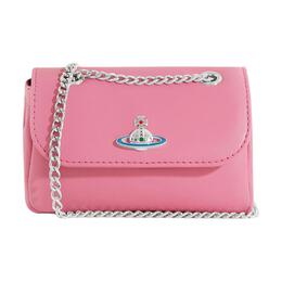 Vivienne Westwood Сумка через плечо из овчины, женская, розовая 5202006rul001l粉色