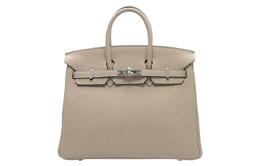 Сумка Birkin Togo Calfskin Birkin Bag Handbags Women's 81 Gris Tourterelle Dove Gray Hermes h041344ck81