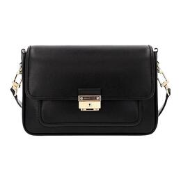 Michael Kors Сумка-конверт Bradshaw Grain Leather, сумка на плечо, сумка через плечо, стандартная женская, черная 30s1g2bm2l-black