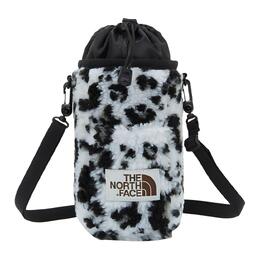 The North Face Сумка для бутылки с водой, сумка на плечо, сумка через плечо, флисовая, шерпа, черно-белая, с леопардовым принтом, унисекс nn2pm55k | black white leopard print