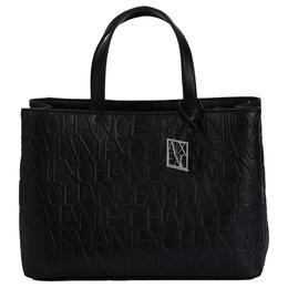 Emporio Armani Сумка-шоппер из искусственной кожи, женская, черная 942646-cc793-00020