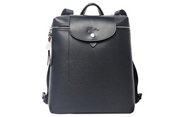 Longchamp Рюкзак Le Pliage Canvas с кожаной отделкой, средний размер, унисекс, черный 1699hyq001