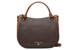 Michael Kors Коллекция багажа. Сумка через плечо из искусственной кожи. Женские сумки через плечо коричневого цвета 30h1grps3b-252