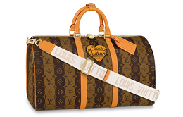 Louis Vuitton Сумка Keepall Bandouliere X Nigo 50 Monogram Stripes Brown m45967