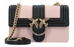 Сумка Love Bag из коровьей кожи, женская сумка через плечо Pinko, черный/розовый 100059-a177-o81q | black/pink