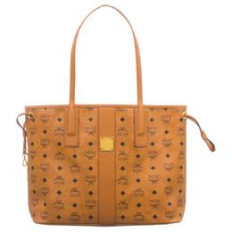 Сумка Reversible Liz Shopper Medium Visetos Cognac MCM mwpcsvi01co001