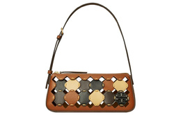 Tory Burch Сумка через плечо McGraw Leather, сумка через плечо, обычная женская коричневая 135635-250
