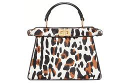 Сумка-мессенджер из овчины Peekaboo ISeeU, женская, разноцветная Fendi 8bn335-amm8-f1j4g