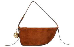 Сумка через плечо Shield Sling из замши Burberry 8075574