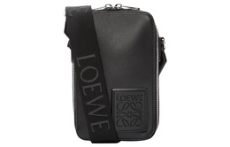 Loewe Сумка через плечо из коровьей кожи, обычная мужская, черная c565s59x01-1100