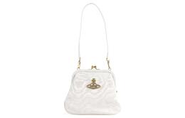 Vivienne Westwood Женская сумка через плечо из ткани цвета слоновой кости 4402009cuw00ssa408