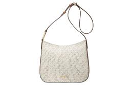 Сумка через плечо из холста, большая женская, цвета ванили и желудя Michael Kors 32s4g8km9b-vanille-acorn