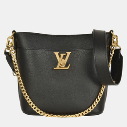 Louis Vuitton Rock & Walk Black Leather Shoulder Bag 1207445