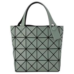 Issey Miyake Сумка-мессенджер Lucent Boxy из поливинилхлорида, квадратная, стандартная, женская, горохово-зеленая bb31-ag651-65