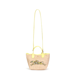 Longchamp Холщовая сумка-тоут, сумка для покупок, холщовая сумка, женская сумка-тоут Trumpets, желтая 10144hce020