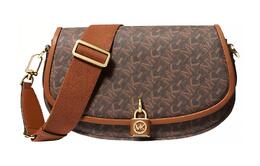 Сумки через плечо Mila Michael Kors 30h3gimm8b-brown-luggage