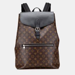 Louis Vuitton Black Brown Monogram Macassar Palk Backpack 1207024