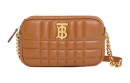 Burberry Сумка Lola из овчины, сумка для фотоаппарата, сумка через плечо, женская, коричневого цвета 80608371