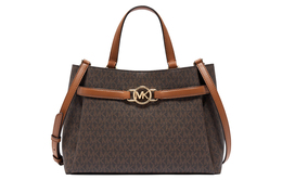 Michael Kors Сумка из искусственной кожи на одно плечо, среднего размера, женская, темно-коричневого/желто-коричневого цвета 30f2gaqs2b-252