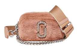 Marc Jacobs Сумка-цепочка Snapshot из флиса, сумка для фотоаппарата, дамская сумочка, сумка через плечо, женская розовая h159m01re21-682
