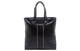 Bally Мужская кожаная сумка на одно плечо, черная mae024n