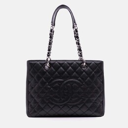 Chanel Black Caviar Grand Shopping Tote 1206585