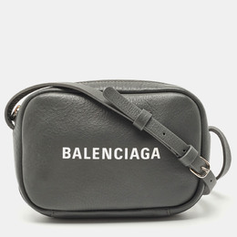 Balenciaga Grey Leather XS Everyday Camera Bag 1206595