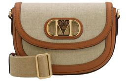 MCM Сумка-тоут Mode Travia из коровьей кожи в стиле пэчворк, ручная сумка через плечо, женская, мини, коричнево-коньячного цвета mwrcald04co001