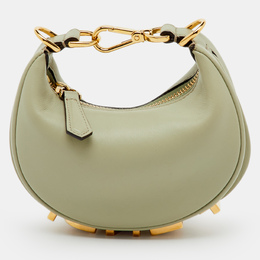 Fendi Pastel Green Leather Nano Fendigraphy Bag 1206432