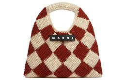Сумка-корзина из акрилового трикотажа, мини-сумка женская Marni shmh0050a0fw305chw20