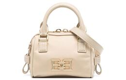 Bally Сумка-мессенджер Boston Bag с деталями из телячьей кожи, сумка через плечо, мини-сумка женская, кремово-белая 6301939