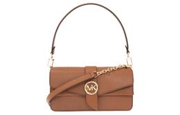 Michael Kors Женская сумка через плечо из телячьей кожи коричневого цвета 30h1ggrl2l-230
