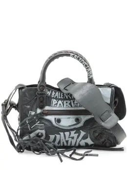 Balenciaga 2010-2020s mini City 2way Graphitte tote bag 31899738