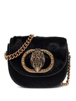 Kurt Geiger London micro Chelsea crystal-embellished saddle bag 31669732